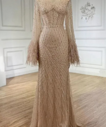 Elegant Embellished Evening Gown