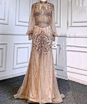 Embellished Crystal party dress