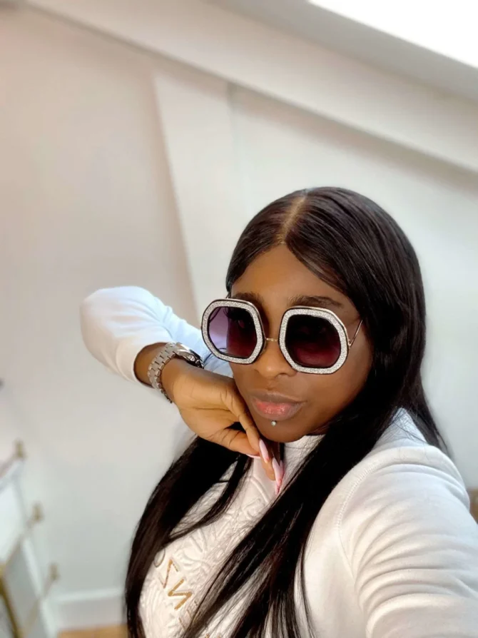 Fashion Hexagon sunglasses - Image 2