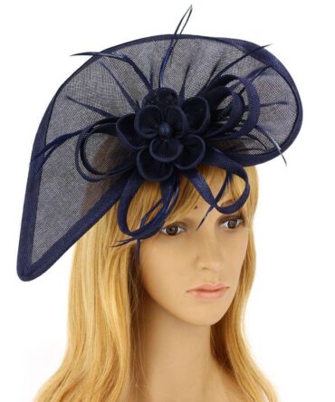 Flower Feather fascinator