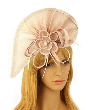 Flower Feather fascinator
