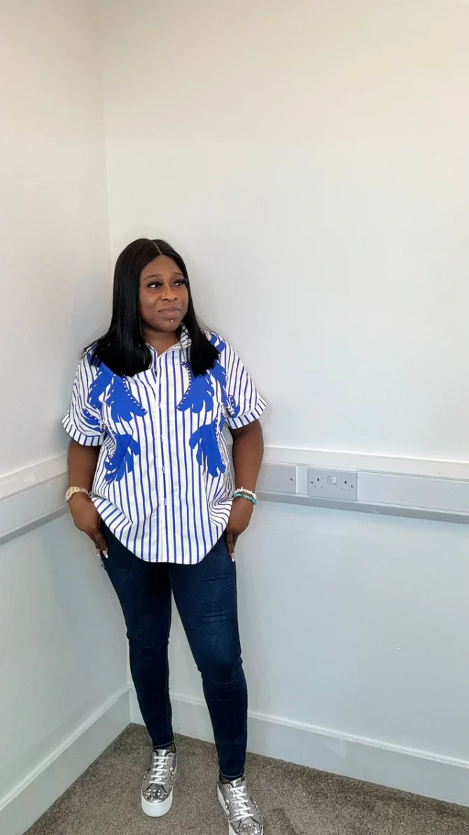 Stripe Patch Shirt