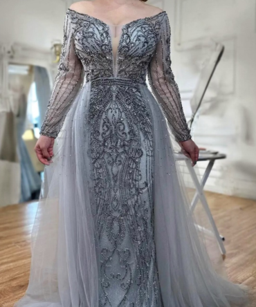Mermaid Beaded Luxury Evening Dress