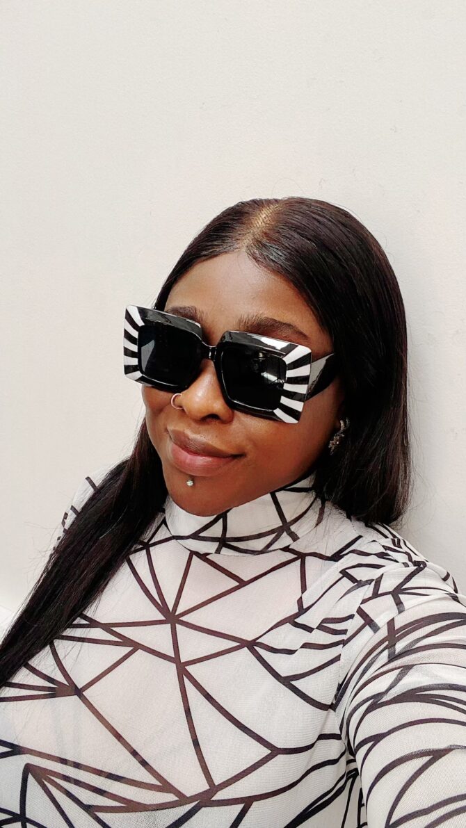 Print Square sunglasses
