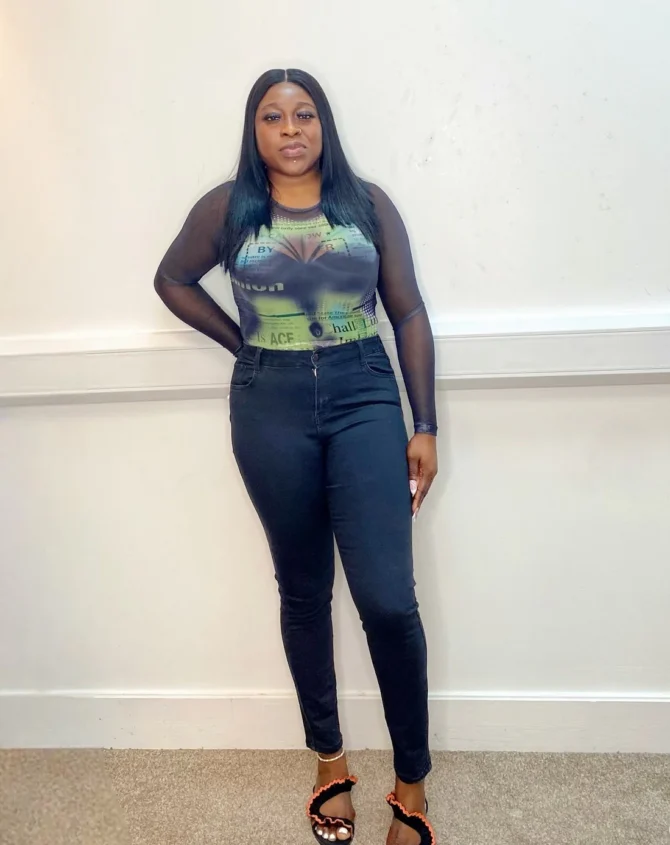 Print mesh bodysuit