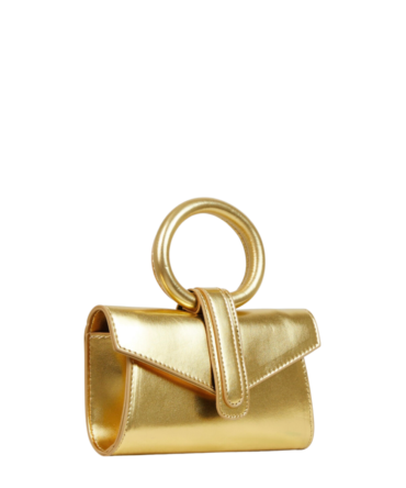 Ring holder clutch bag