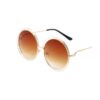 Round oversized sunglasses