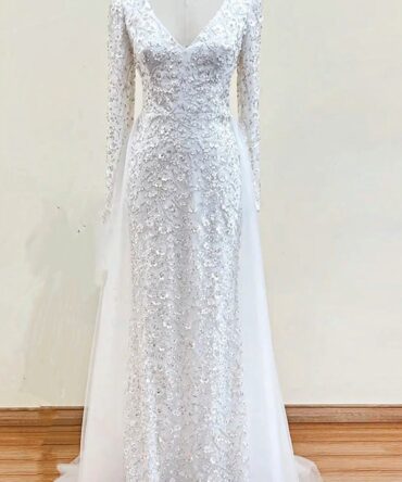 Sequin wedding Dress
