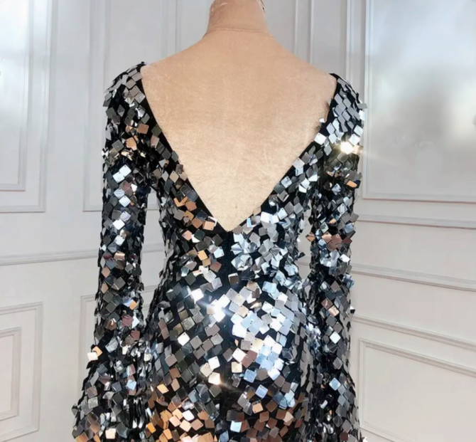 Crystal Beamed Occasional Dress - Image 2