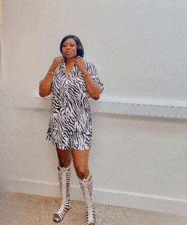 Zebra print set