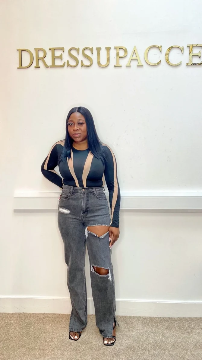 Body-con mesh bodysuit - Image 2