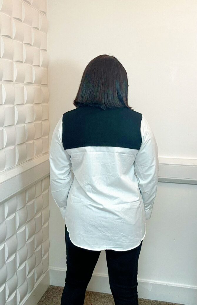 Round neck Knit Shirt - Image 2
