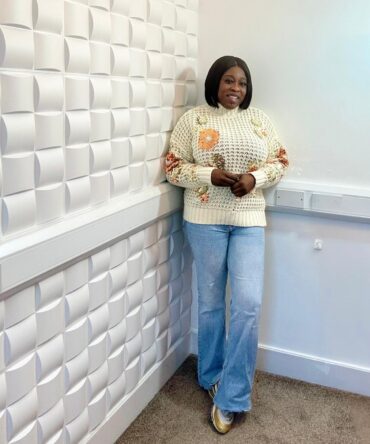 Sequin turtle neck sweater